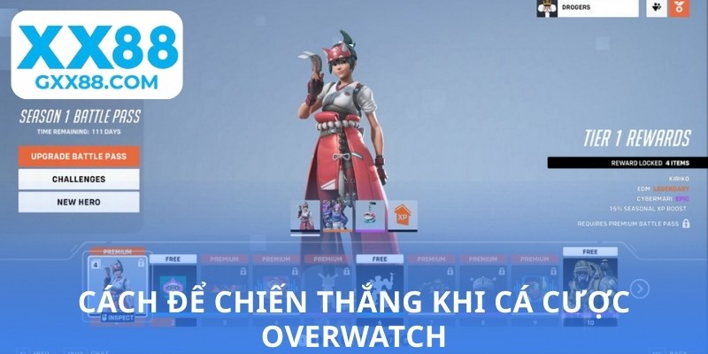 Cách để chiến thắng khi cá cược Overwatch