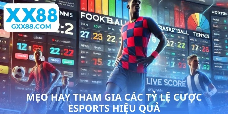 Mẹo hay tham gia các tỷ lệ cược Esports hiệu quả